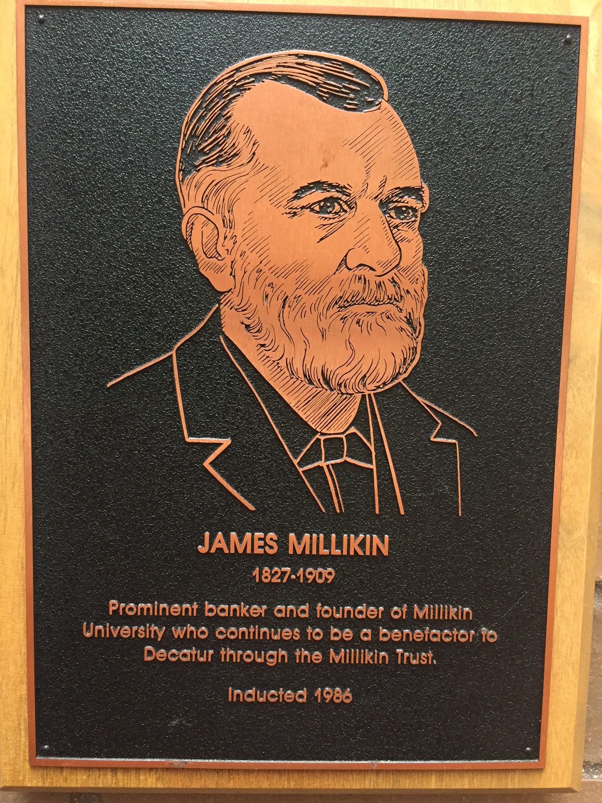 Wall of Fame: James Millikin